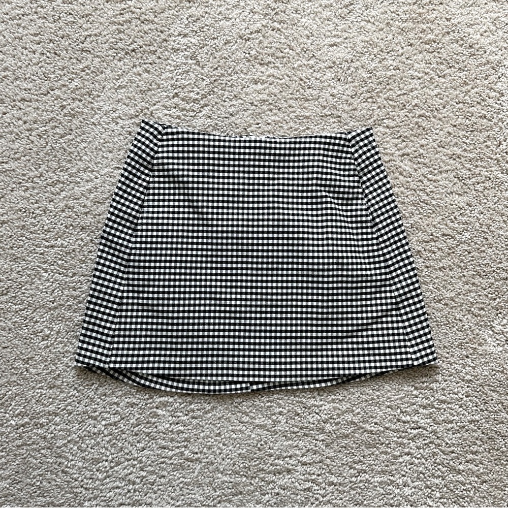 Urban Outfitters Gingham Mini Skirt